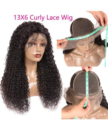 30 Curly Human Hair Lace Front Wig | 13x6 HD Lace Frontal | Brazilian Virgin Hair | Natural Hairline | for Black Women - Buy Online on GoSupps.com