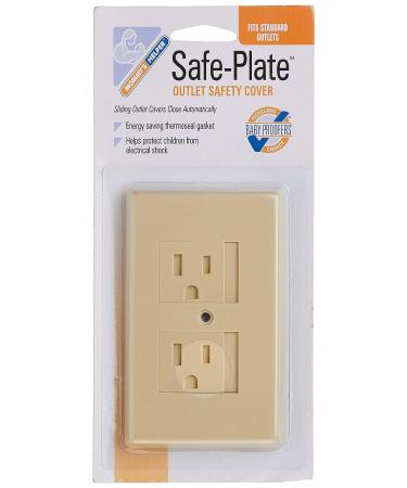 Mommys Helper Safe Plate Electrical Outlet Covers Standard  Almond - Buy Online on GoSupps.com