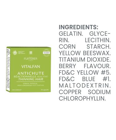 Ren Furterer - VITALFAN - Reactional Hair Thinning - Dietary Supplement Sudden Temporary Thinning Hair- 30 caps - Buy Online on GoSupps.com