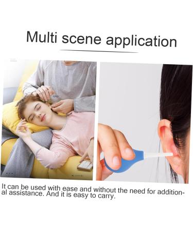 OHPHCALL 2pcs Portable Ear Cleaning Bulbs Gentle Ear Wash Squeeze Balls for Safe Wax Removal Anti-Skid Handle for Adults Deep Cleaning Experience - Buy Online on GoSupps.com