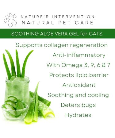 99% Natural SOOTHING GEL FOR CATS - ALOE VERA NEEM CALENDULA & SEA BUCKTHORN - 100 g by NIP - Refreshes Moisturizes Soothes Relieves Itching. Beneficial for Dry and Sensitive Skin. - Buy Online on GoSupps.com