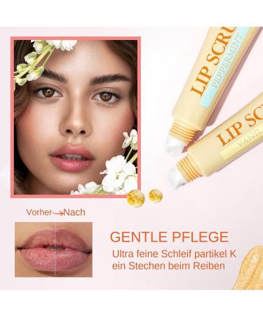 Exfoliant pour les l vres et cr me hydratante crayon exfoliant pour les l vres - Exfoliant l vres hydratant | 4 x Lip Plumper Kit de gommage l vres produits de soins des l vres cr me hydratante - Buy Online on GoSupps.com
