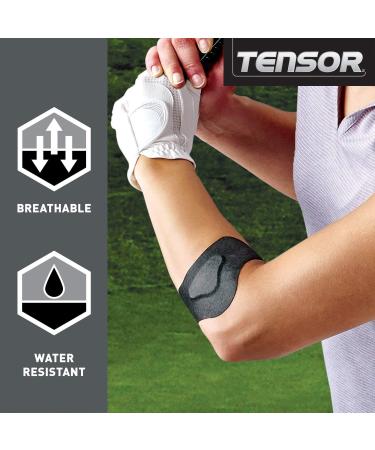 Tensor Kinesiology Elbow Support Pre-Cut Adhesive Athletic Support Brace Alternative 3 Pack - Buy Online on GoSupps.com