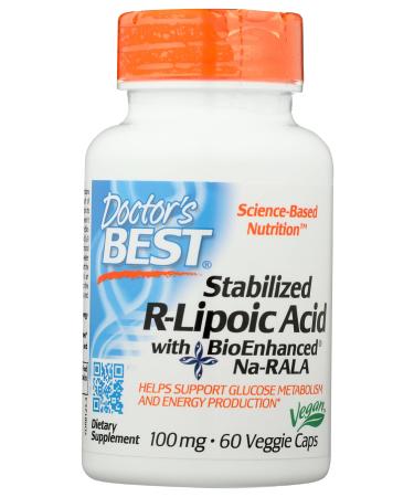 Doctors Best Lipoic Acid 60 Veg Capsules