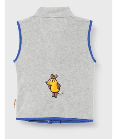 Playshoes Unisex Kid's Fleece Vest 128 Grey/Melange - Outdoor Top - Buy Online on GoSupps.com