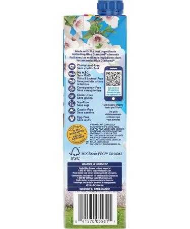 Blue Diamond Unsweetened Original Almond Breeze - Buy Online on GoSupps.com