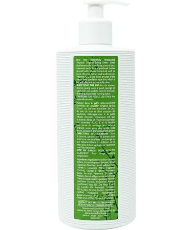 Vitabath Original Spring Green Moisturizing Bath & Shower Gel - 21 oz | Botanical Skin Rejuvenation Body Cleanser with Patchouli Extract - Buy Online on GoSupps.com