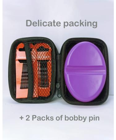 Sizobi Magnetic Bobby Pin Holder with 20 Pins and Storage Box - Sewing and Paper Clip Organizer - Buy Online on GoSupps.com