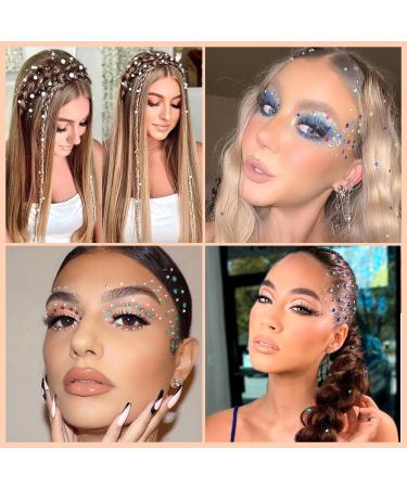 Shop Face Gems - Stick-On Rhinestones Nail & Hair Pearls for Festival Makeup | Self-Adhesive Eye Jewelry & Body Art Accessories - Buy Online on GoSupps.com