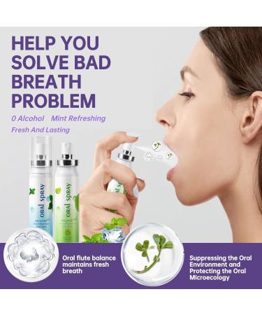 3 Count Fruit Mint Mouth Spray Breath Spray for Adults Bad Breath Treatment Oral Breath Spray Breath Freshener for Bad Breath Mouth Spray Dry Mouth Spray (0.7OZ/20ML) - Buy Online on GoSupps.com
