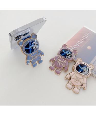 Rnrieyta Miagon B r Astronaut St hle Glitzer Case for iPhone 14 Plus | Cute Thin Crystal Protective Cover with Kickstand | Bling Transparent Bumper - Buy Online on GoSupps.com