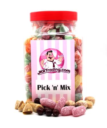 Pick N Mix Large Sweet Jar You Select 6 Flavours