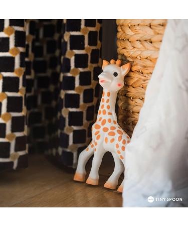 Sophie la girafe Teether & Plush Gift Set - 100% Natural Rubber Toy - Baby Teething Comforter with Gift Bag & Card - Buy Online on GoSupps.com