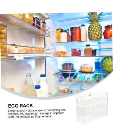 ABOOFAN Egg Storage Box Tray with Lid Drawer Organizer Plastic Egg Tray Egg Storage Holder Dog Storage Rack - Buy Online on GoSupps.com