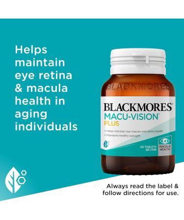 Blackmores Macu-Vision Plus X 60 Tablets - Buy Online on GoSupps.com