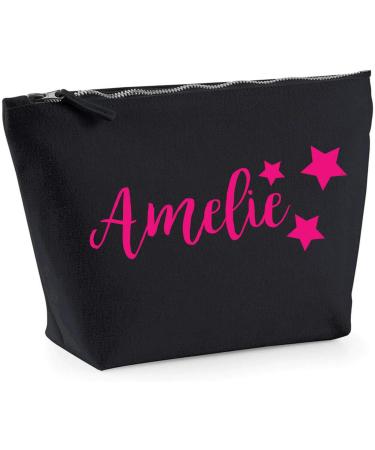 Personalized Name Cosmetic Bag - Large Makeup Bag for Ladies - 34x22x11 cm 5 Litres - Stylish Handbag Essential - Buy Online on GoSupps.com