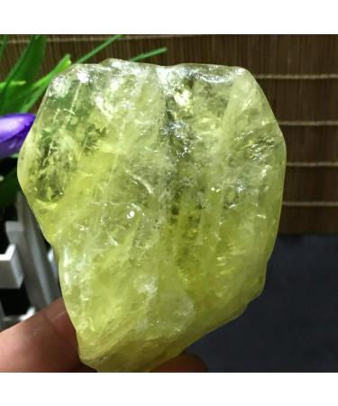 Crystal 125G Natural Citrine Crystal Rough Raw Stone Rock Specimen Brazil Y115 ERTEYIN - Buy Online on GoSupps.com