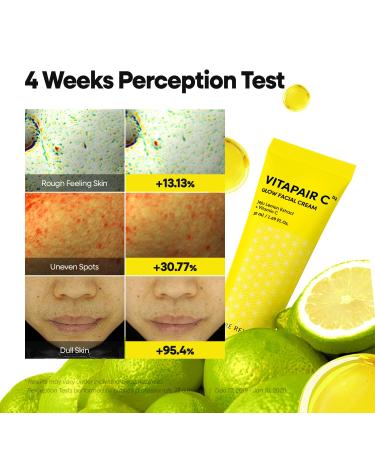 Nature Republic Vitapair C Glow Facial Cream - Hydrating Face Moisturizer for Women Pure Vitamin Firming Beauty Skin Gentle Night Skincare Daily Hydration Radiance Glowing 50ml / 1.69 fl oz - Buy Online on GoSupps.com