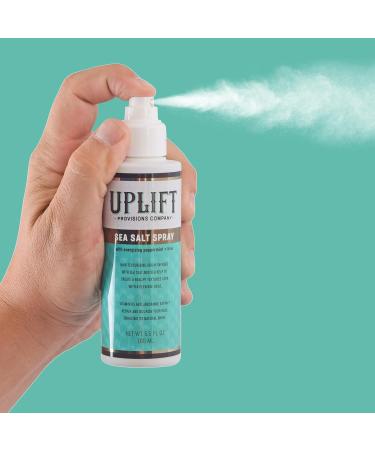 Uplift Provisions Sea Salt Spray - Versatile Texture Spray for Beach Waves Curly Hair & Volume - 5.5 oz - Buy Online on GoSupps.com