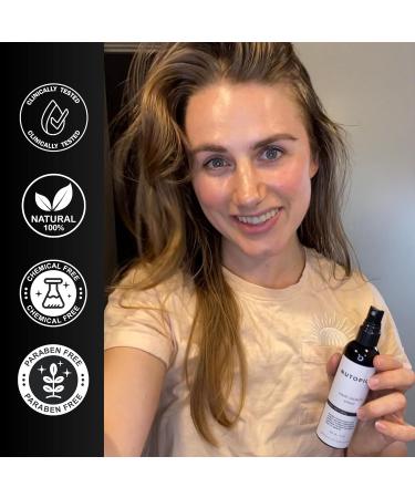 Hair Growth Spray for Thinning Hair - Regrowth Treatment for Men & Women with Castor Rosemary & Argan Oil - Strengthens & Thickens - Made in USA - 4 Fl Oz - Buy Online on GoSupps.com