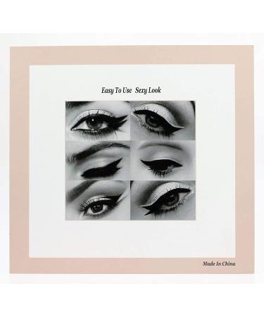 Blissany Eyelin Template Set - 22 Styles for Perfect Eyeliner | Cat Classic Double Wing & Fish Tail | International Shipping - Buy Online on GoSupps.com