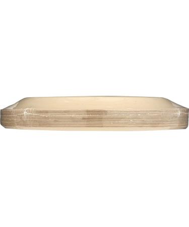 Compostable 10-Inch Fiber Ripple Edge Plates - 20 Pack | World Centric Wheat Straw & Bagasse - Buy Online on GoSupps.com