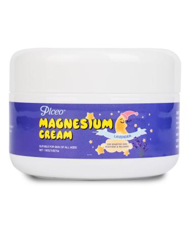 plceo magnesium lotion for kids Sleep Nighttime Magnesium Cream for Kids Apply to Legs Arms or Chest Topical Magnesium Cream for Sleep Lavender Calming Magnesium Oil