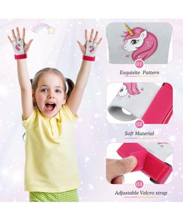 Gymnastics Hand Grips Athletic Gymnastics Bar Grips Gymnastics Gloves for Girls Kids Youth Bars Lifting Yoga Gym Home  Pink Style Small - Buy Online on GoSupps.com