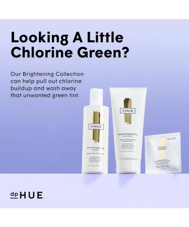 dpHUE Gentle Brightening Shampoo 8.5 oz - Color Safe Vegan & Cruelty Free Hair Care - Boosts Brightness & Shine with Fresh Floral Scent - International Shipping Available - Buy Online on GoSupps.com
