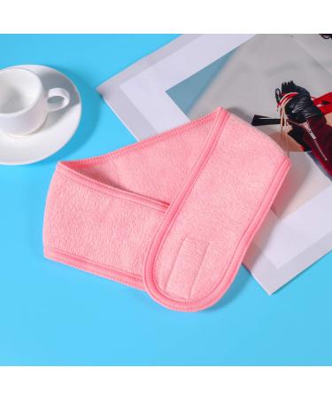 frcolor Spa Hairband 3 Pack Stretch Terry Fabric Headbands for Makeup Yoga & Sports | White Black & Pink - Buy Online on GoSupps.com