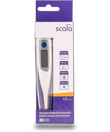 Scala Digital Thermometer SC 42 Flex - Fast & Accurate Gold Tip Thermometer | International Shipping Available - Buy Online on GoSupps.com