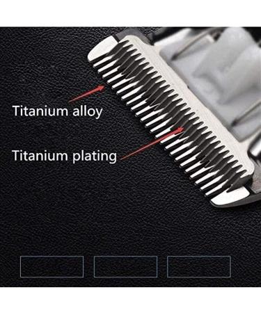 Rechargeable Cordless Hair Clippers for Men - Adjustable Trimmer Kit with Charging Stand & Blue Color - Perfect for Family Hair Cutting - Buy Online on GoSupps.com