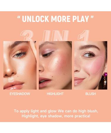 Makeup PaletteEyeshadow Blush Highlighter Palette Long Lasting Gorgeous Matte Cosmetics for Daily Use & Evening Party 01 - Buy Online on GoSupps.com