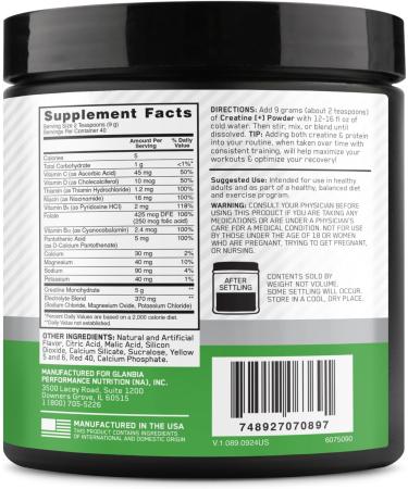 Optimum Nutrition Creatine Monohydrate Plus Powder Strawberry Peach Flavored Creatine Performance Blend with Electrolytes for Hydration Added Vitamins 40 Servings 360 Grams (Packaging May Vary) Strawberry Peach 360 Gra  - Buy Online on GoSupps.com