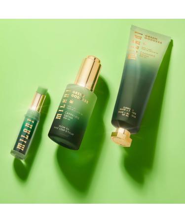 Milani Green Goddess Glow Oil - Multi-Use Facial Oil Infused With Hemp Oil To Hydrate and Soothe Stressed Out Skin - Buy Online on GoSupps.com