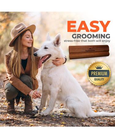 EquiGroomer 5Â Inch Â Great for Dogs and Cats (5Â Inches approx. 12.7Â cm) Mahogany - Buy Online on GoSupps.com