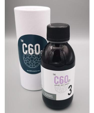 C60 Oil - 150ml - Virgin Coconut MCT - Sublimed 99.99% Ultra High Purity Solvent Free C60 - Buy Online on GoSupps.com