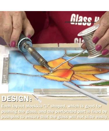 6 inch Stained Glass Layout Block System - Easy Glass Assembly - Buy Online on GoSupps.com