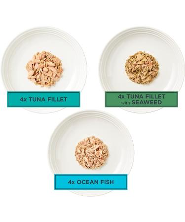 Reveal Natural Wet Cat Food 12 Pack - Limited Ingredient Grain Free Canned Cat Food in Broth - Fish Variety, 2.47 oz Cans (12 Pack) - Buy Online on GoSupps.com
