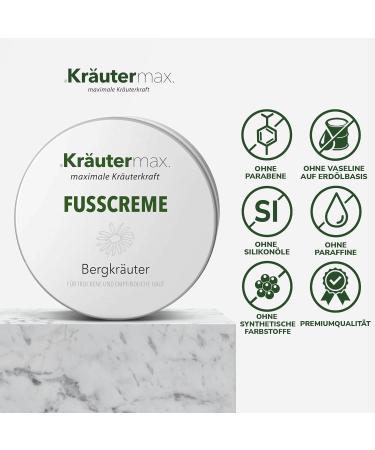 Mountain Herbs Foot Cream & Leg Cream - Arnica Marigold & Chamomile Extract - 3 x 100 ml | International Shipping Available - Buy Online on GoSupps.com