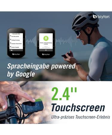 Bryton Rider S500 GPS Bike Computer - 2.4 Touchscreen Offline EU Card E-Bike Compatible (Shimano Steps & Ant+) - Buy Online on GoSupps.com