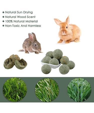 10pcs Barley Ears Chew Toys for Small Animals | Rabbit, Hamster, Guinea Pig | Teeth Grinding & Boredom Breakers - Buy Online on GoSupps.com