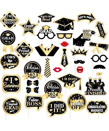 Graduation Cake Picks Grad Cap Cake Toppers Grad Cap Cupcake Picks Graduation Cap Diploma Cupcake Picks Graduation Cake Pick Decoration High School Neamou Black - Buy Online on GoSupps.com