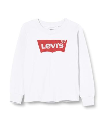 Levi's Kids l/s batwing tee Baby Boys 6 Months White