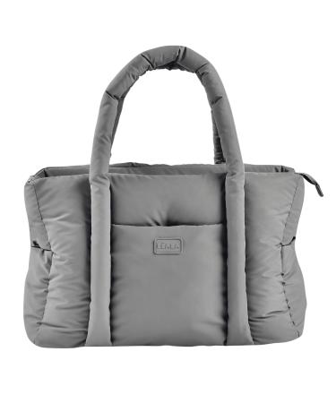B ABA Baby Diaper Bag Multiple Compartments Mole Grey