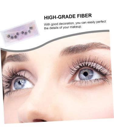 Beavorty 2 Pairs Segmented Lashes Fake Eyelashes Handmade Eyelashes fake long eyelash dramatic eyelashes Segmented False Eyelashes Artificial Eyelashes High-grade fiber 3d set manual - Buy Online on GoSupps.com