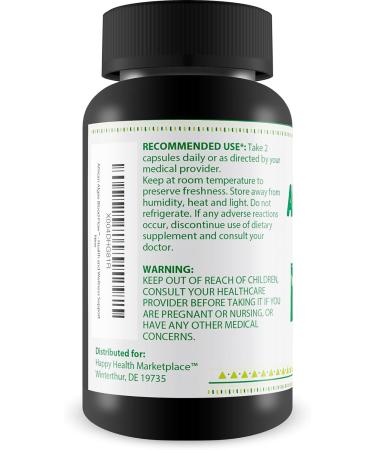 African Algae Blood Flow - Our Best Circulation Supplement - Better Blood Flow Circulation Supplements - Body Circulation Support - Max Men Blood Flow Supplement Pills - Advanced Blood Flow Capsules - Buy Online on GoSupps.com