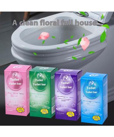 Upgraded Concentrated Descaling Toilet Cleaning Stick Effective Powerful Deep Cleaning Long-Lasting Freshness Four Scents Of Toilet Bowl Cleaners Stick For Bathroom Cleaning (Jasmine Grapes 4pcs) - Buy Online on GoSupps.com
