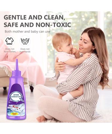 Active enzyme laundry stain remover 120ml Garment Stubborn Stain Cleaner Oil Remover White Shirt Guardian Lazy Laundry (3PCS) - Buy Online on GoSupps.com