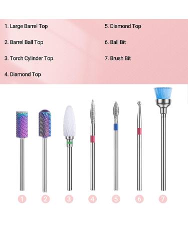 MelodySusie Professional Acrylic Nail Kit Set with Electric Nail Drill, UV LED Nail Lamp, and 3D Nail Art Decoration - All-in-One Compact Efile Electrical File Kit for Gel Nails - Buy Online on GoSupps.com